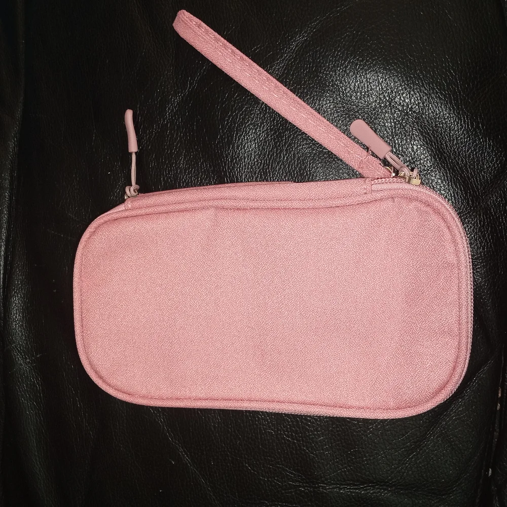 I Have Wings Pink Travel Cosmetic Bag Breast Cancer Foundation Makeup Case
